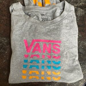 Vans Long Sleeve Cropped Tee